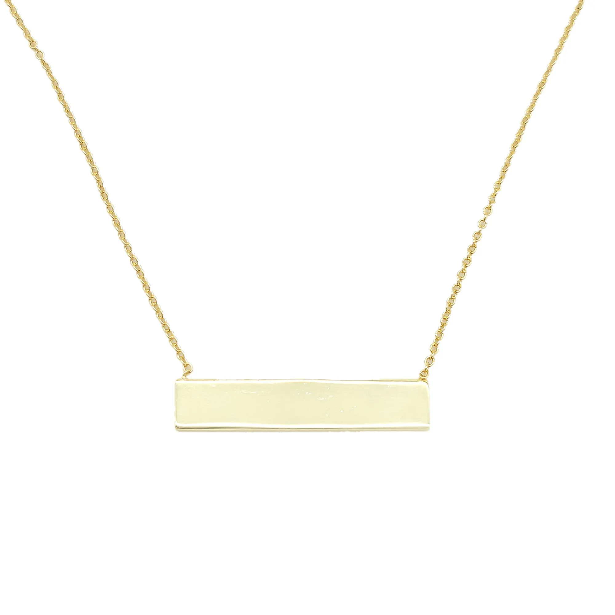 Small ID Tag Necklace
