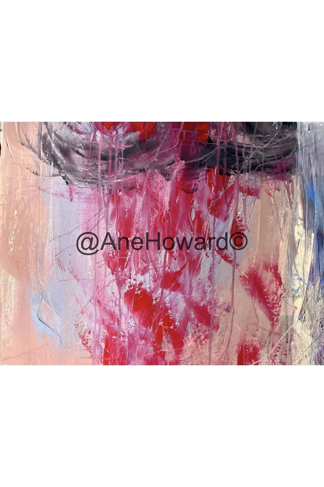 SOLD Abstract Sailing at Sunset Oil Painting