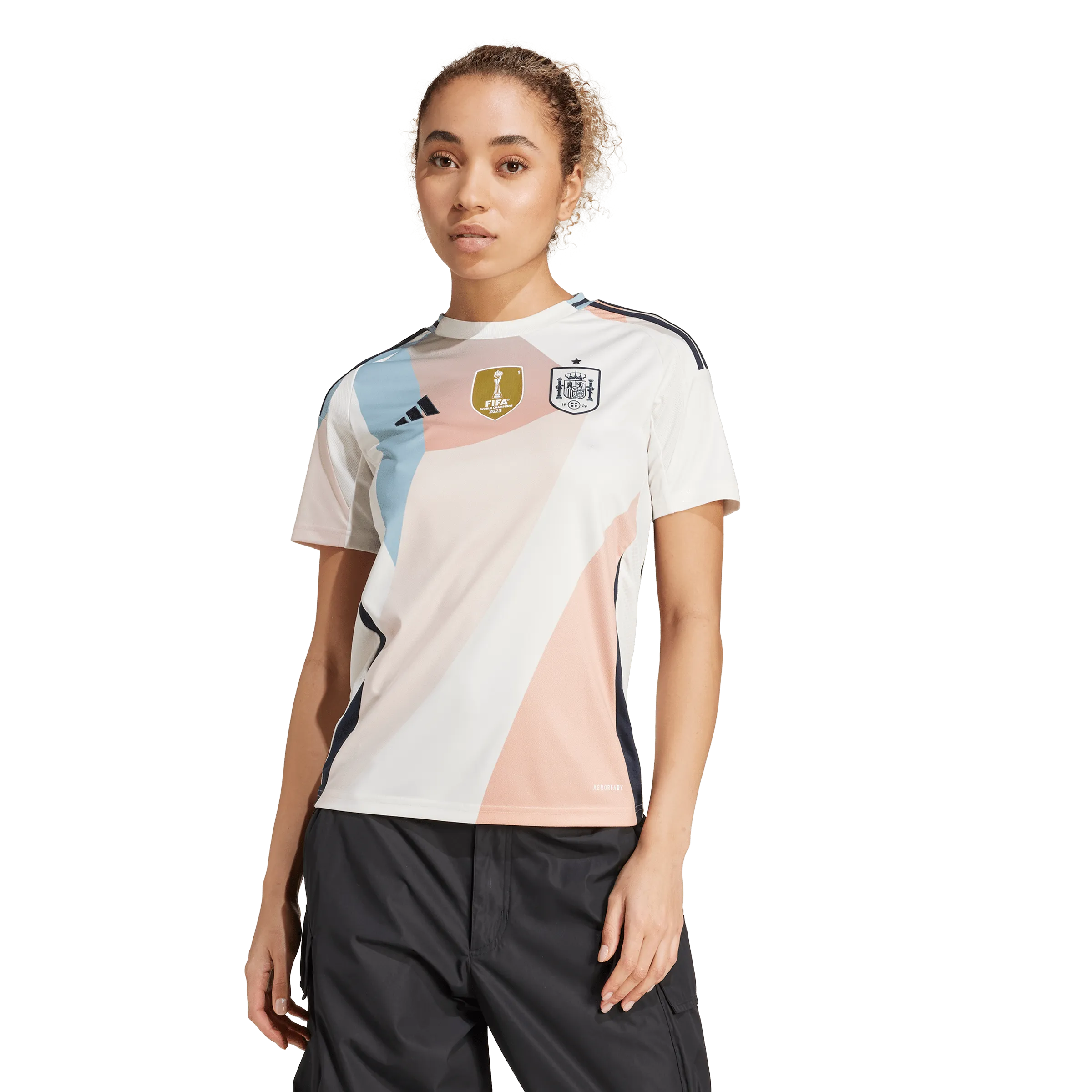 Spain 2025 Womens Away Jersey - Womens Team (JF2649)