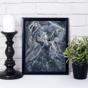 Storm Goddess Art Print 8x10
