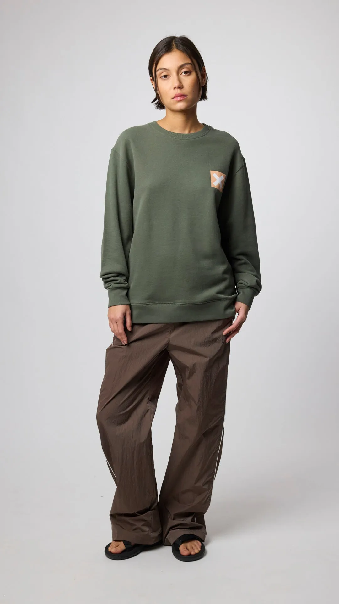SUDADERA NATURE KHAKI