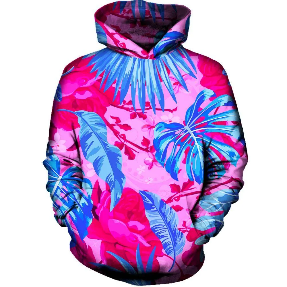 Summer Blues Womens Hoodie