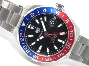 TAG HEUER Aquaracer Calibre7 GMT 43 MM '21 Mens 180304927