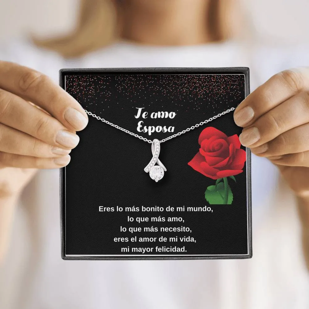 Te amo Esposa - Eres lo más bonito de mi mundo.