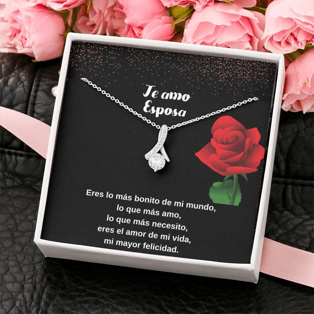 Te amo Esposa - Eres lo más bonito de mi mundo.