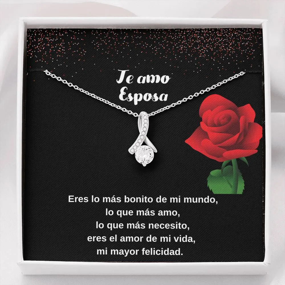 Te amo Esposa - Eres lo más bonito de mi mundo.