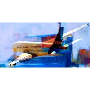 The Airbus 380 No. 1 Frank Martin Print