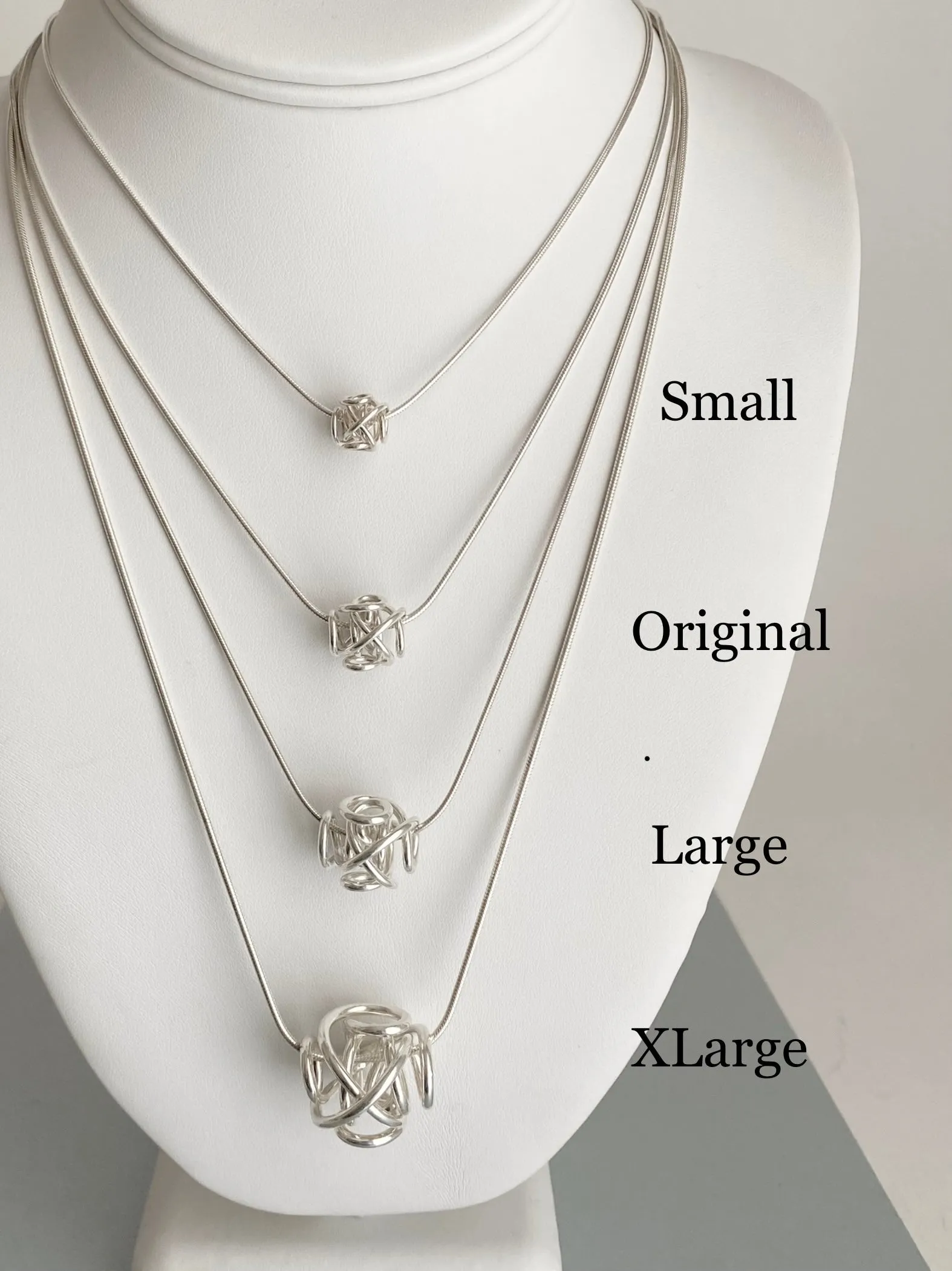 The Original Sculpture Pendant Necklace