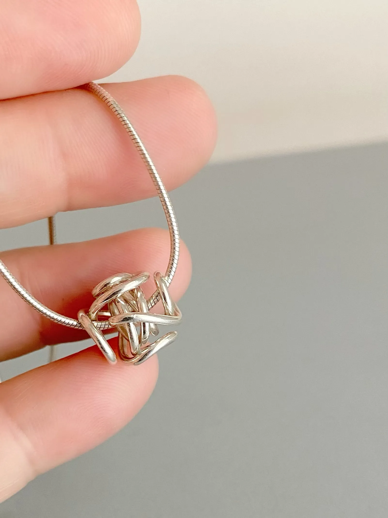 The Original Sculpture Pendant Necklace