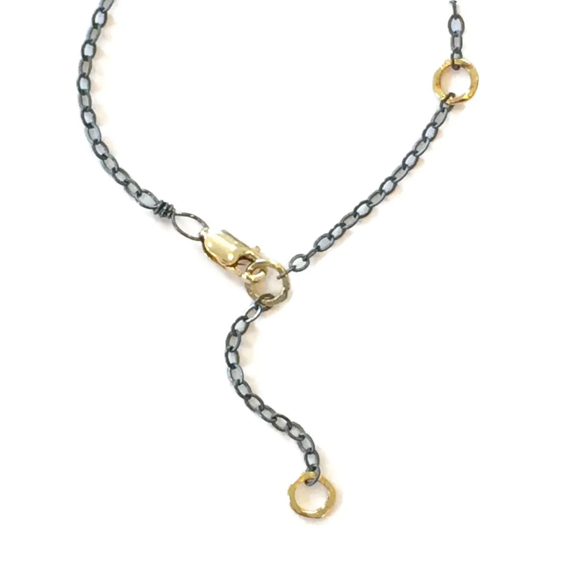 The Small Lace Link Front Necklace