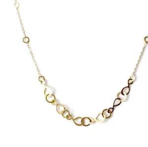 The Small Lace Link Front Necklace