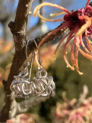 The Small Sculpture Drop Earring