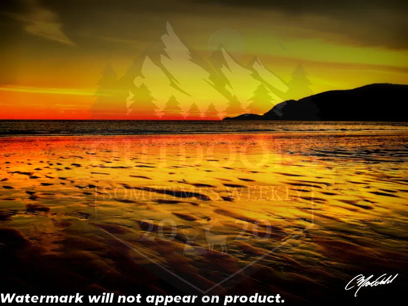 The Sunset Shore Print