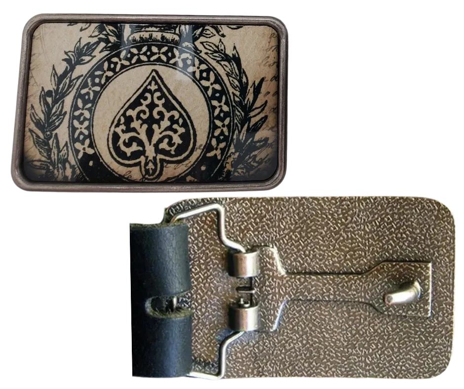 The Vintage Spade Belt Buckle