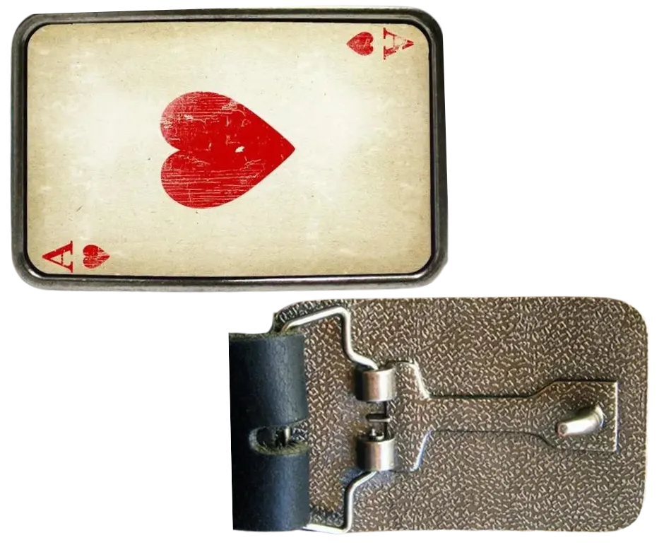 The Western Heart Belt Buckle