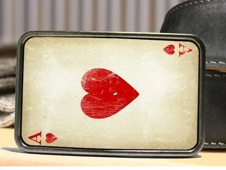 The Western Heart Belt Buckle