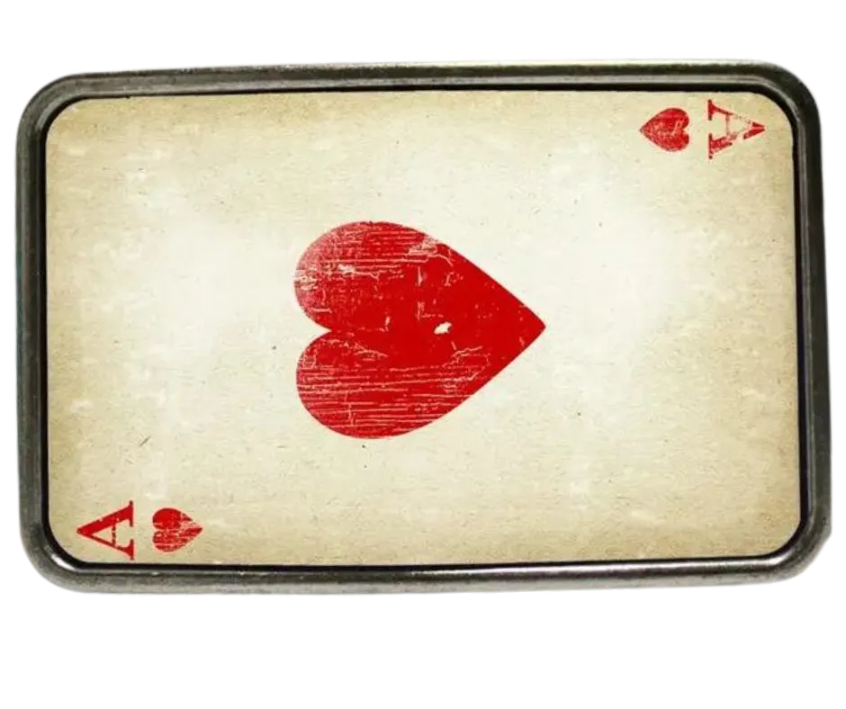 The Western Heart Belt Buckle