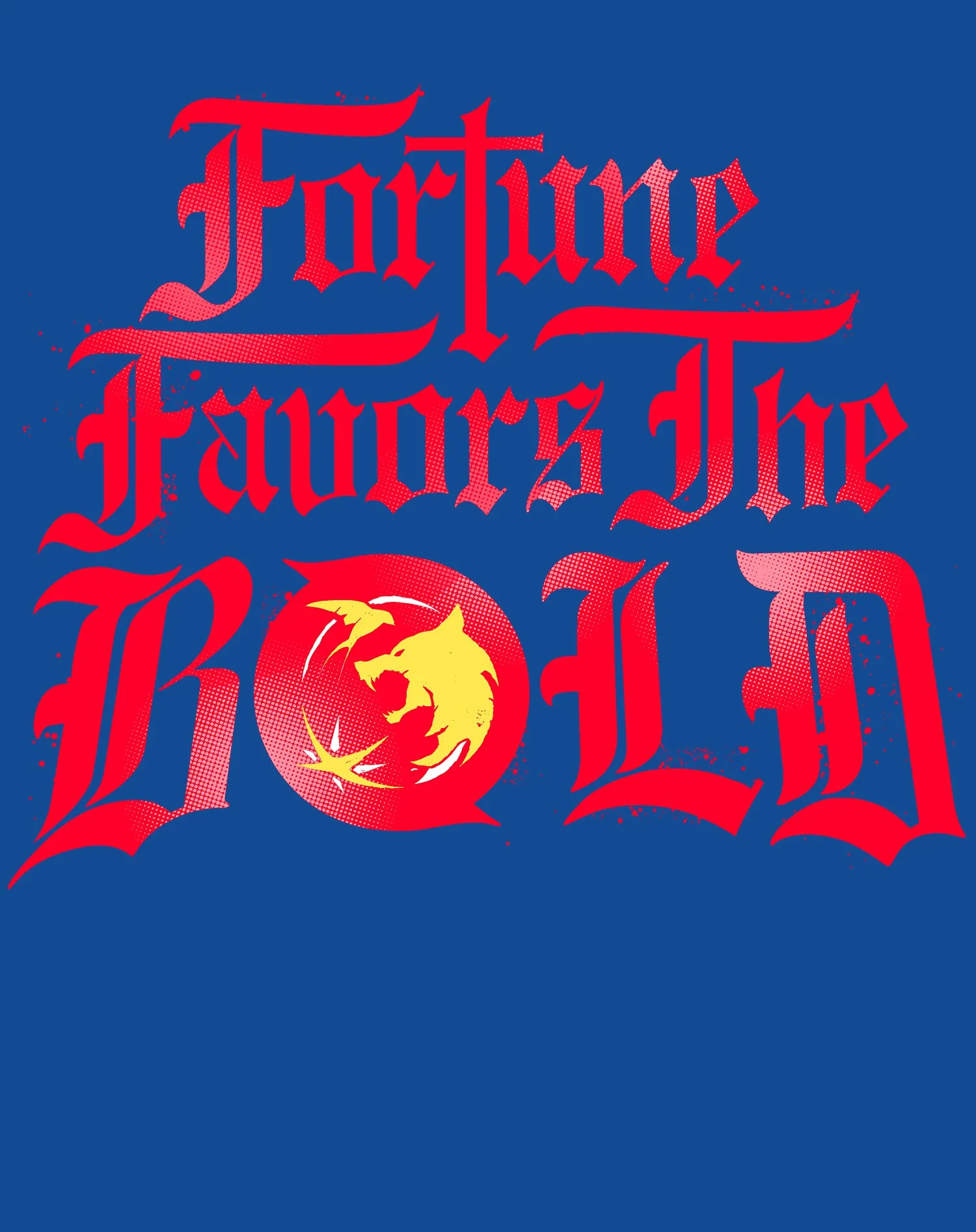 The Witcher Meme Fortune Favors Bold Official Sweatshirt
