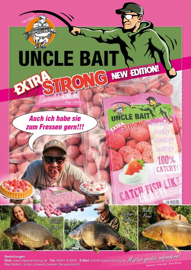 Uncle Bait Boilie - Extra Strong PLUS - Das Starterpack!