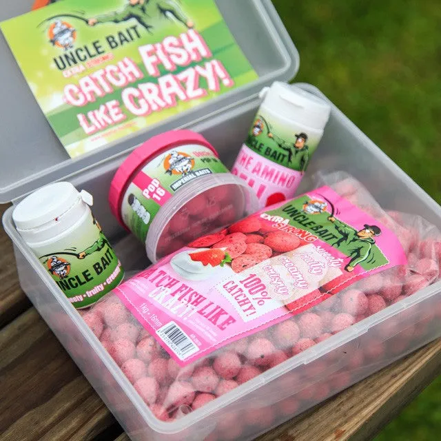 Uncle Bait Boilie - Extra Strong PLUS - Das Starterpack!