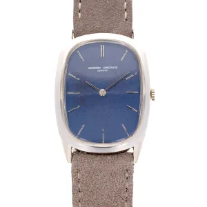 Vacheron Constantin White Gold Watch Ref. 2044 with Blue Dial