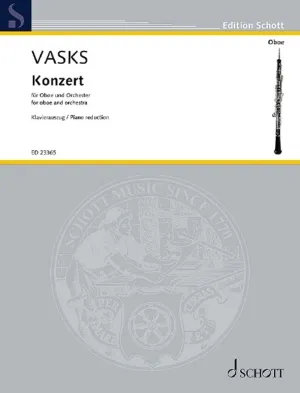 VASKS - CONCERTO FOR OBOE/PIANO