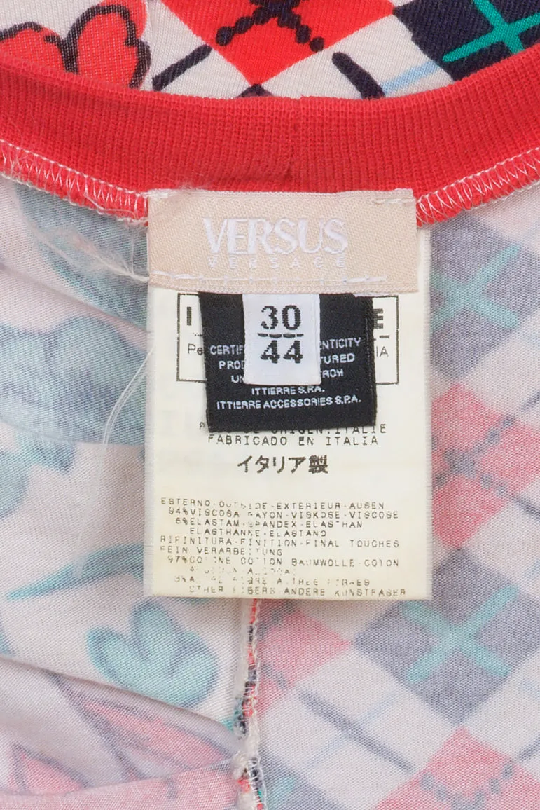 Versus Versace Flower Top