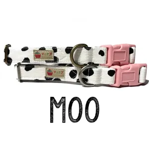 Very Vintage Organic Cotton Collar Moo