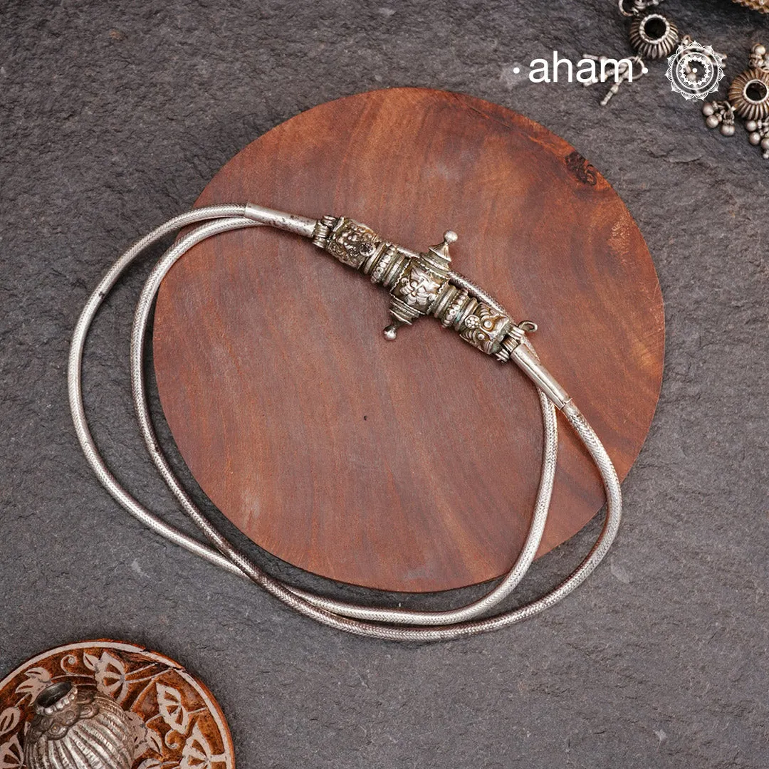 Vintage Belt Silver Neckpiece