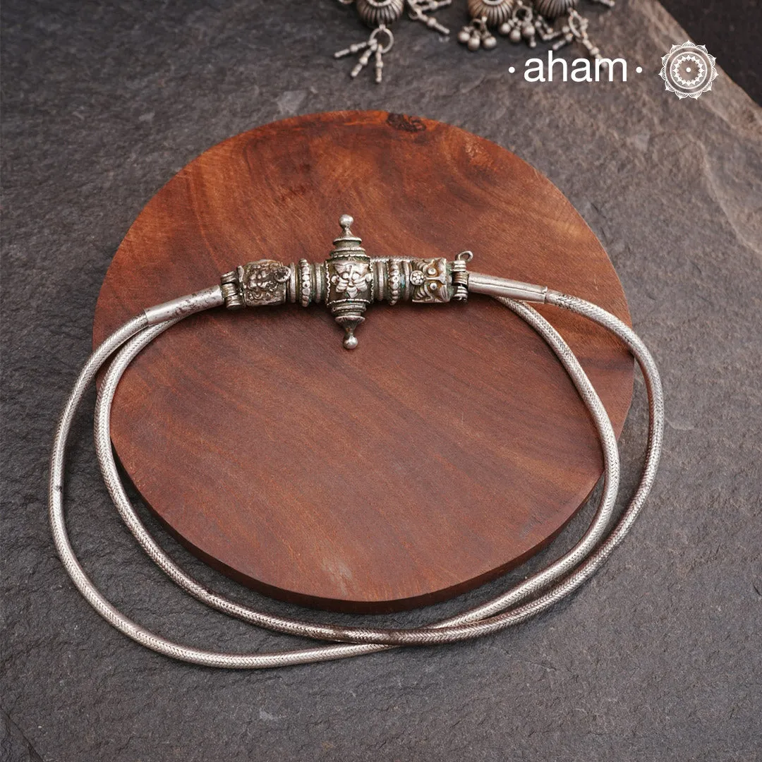 Vintage Belt Silver Neckpiece