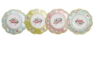 Vintage Floral Side Plates