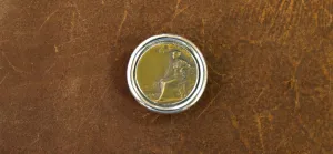 Vintage French Medallic Art Nouveau Buckle