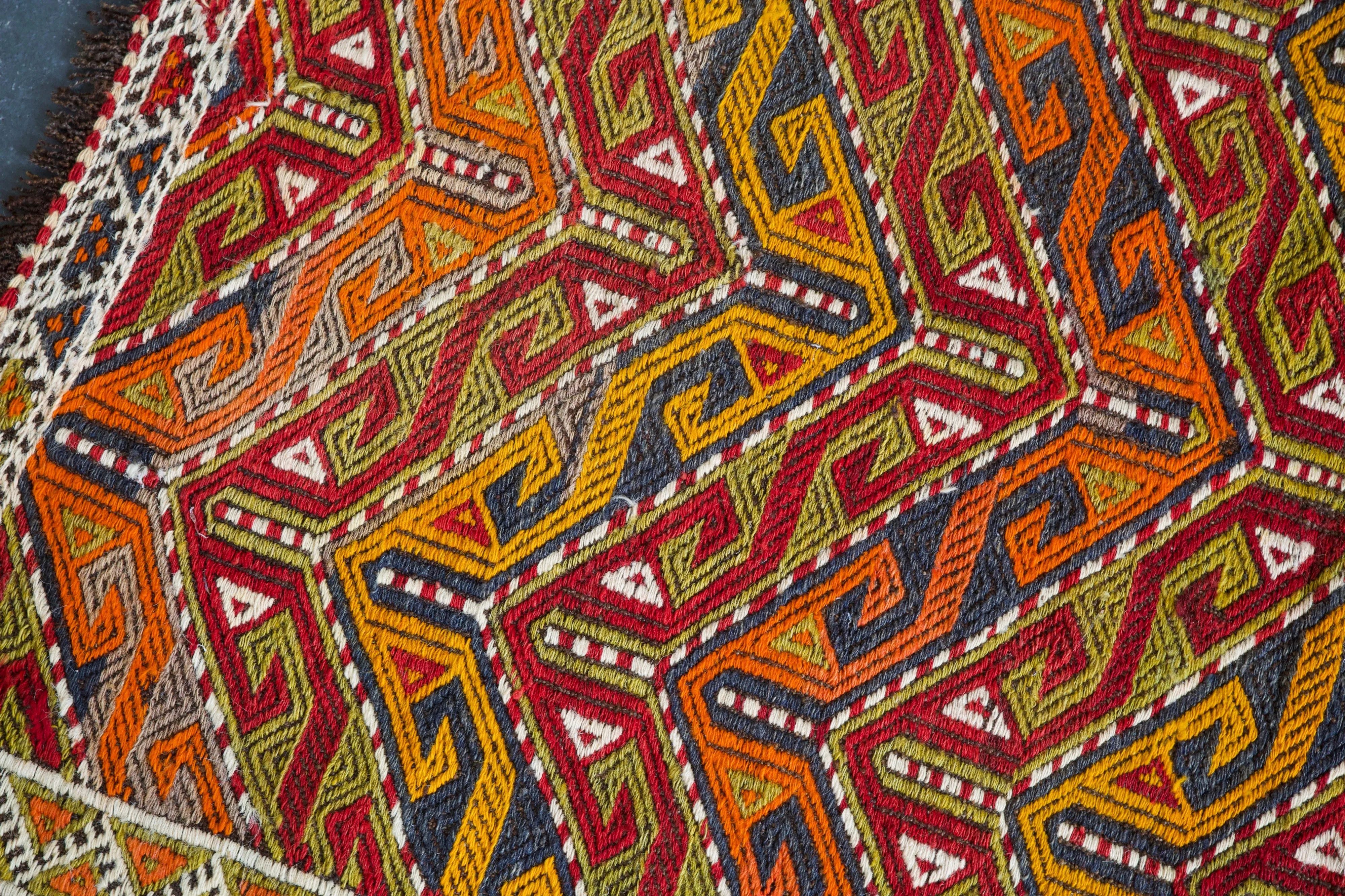 Vintage Mini Turkish Kilim Rug