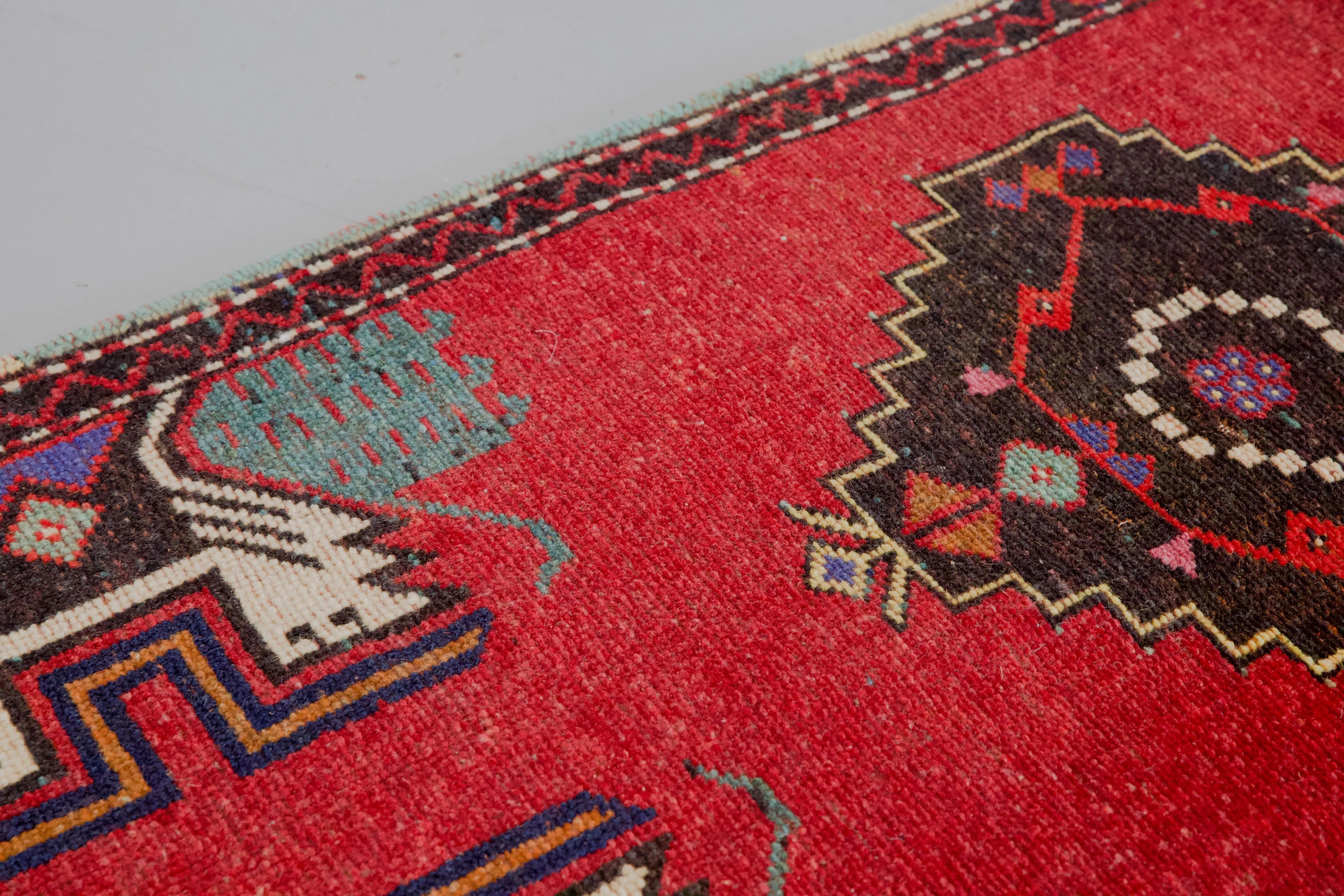Vintage Mini Turkish Rug