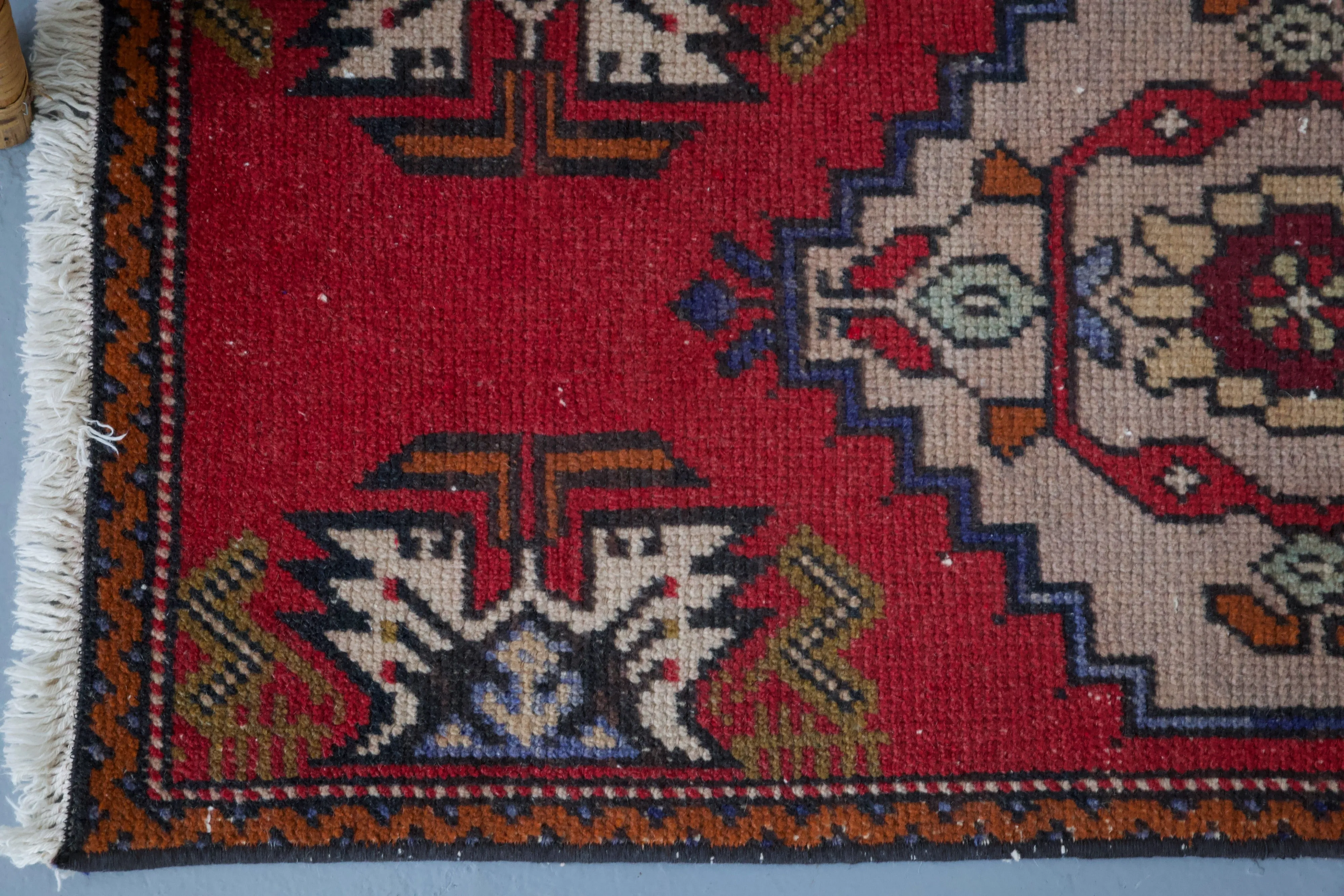 Vintage Mini Turkish Rug