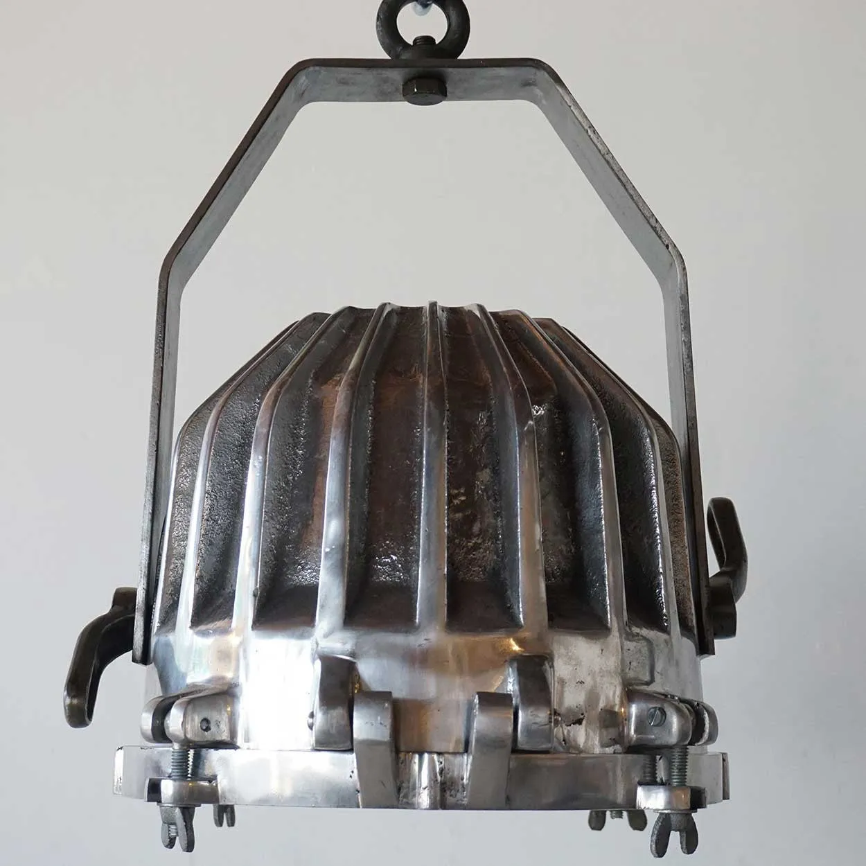 Vintage Style Aluminum Ship's Cargo Deck Pendant Light [27 available]