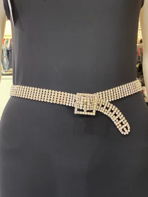Vintage: Thin Crystal Belt