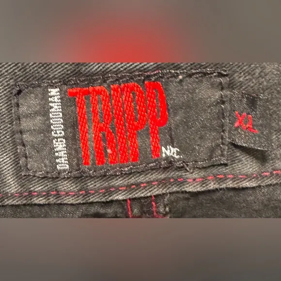 Vintage Tripp NYC Black Mini Skirt