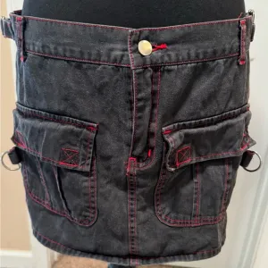Vintage Tripp NYC Black Mini Skirt