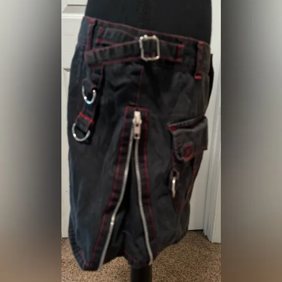Vintage Tripp NYC Black Mini Skirt