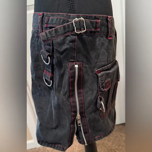Vintage Tripp NYC Black Mini Skirt