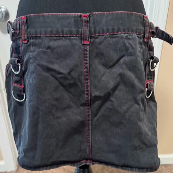 Vintage Tripp NYC Black Mini Skirt