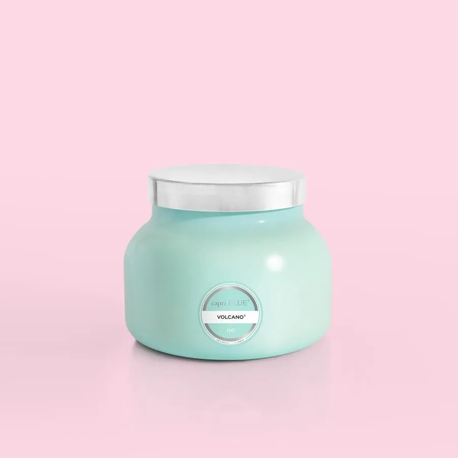 Volcano Signature Candle - Aqua