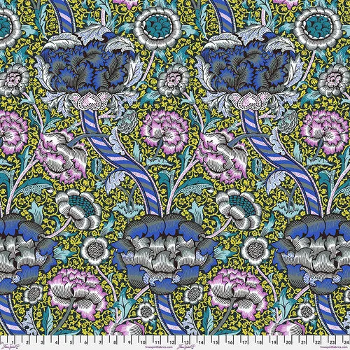 Wandle - Contrast || Kaffe x Morris & Co. -- Free Spirit Fabrics