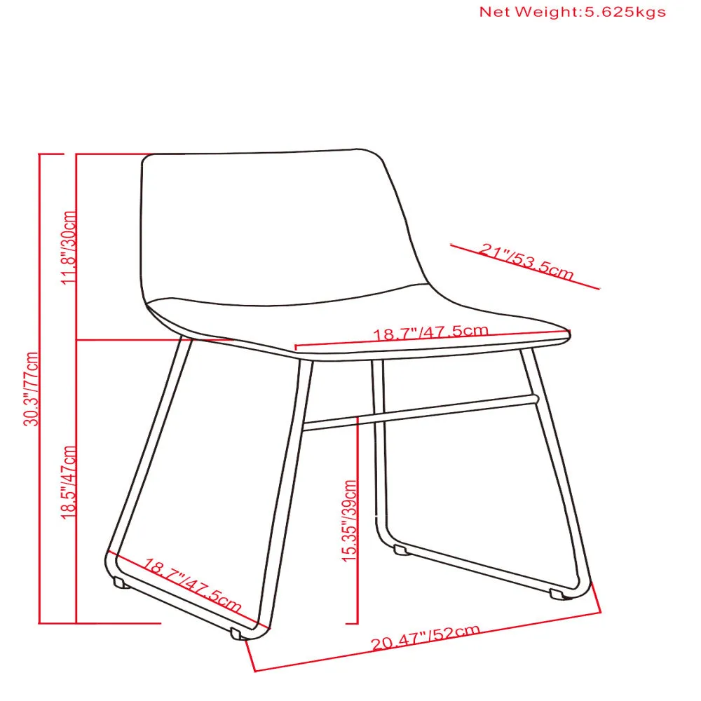 Warner Dining Chair (Set of 2)