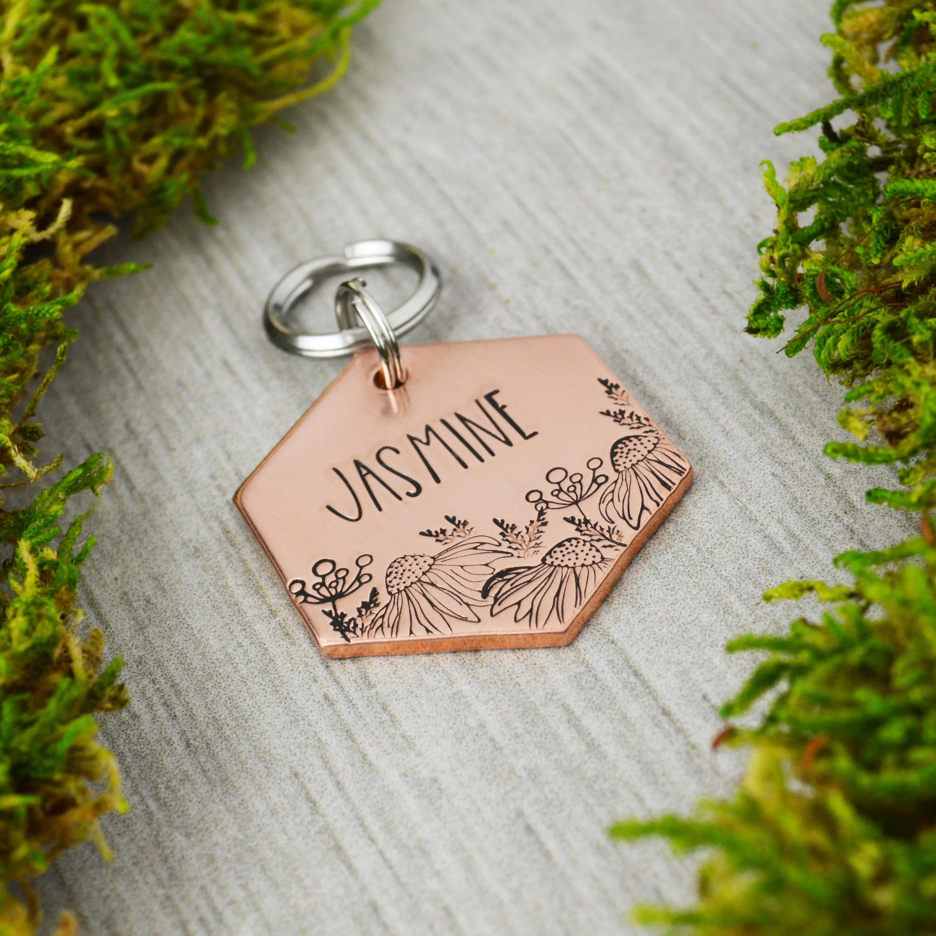 Wild Meadow Pet ID Tag