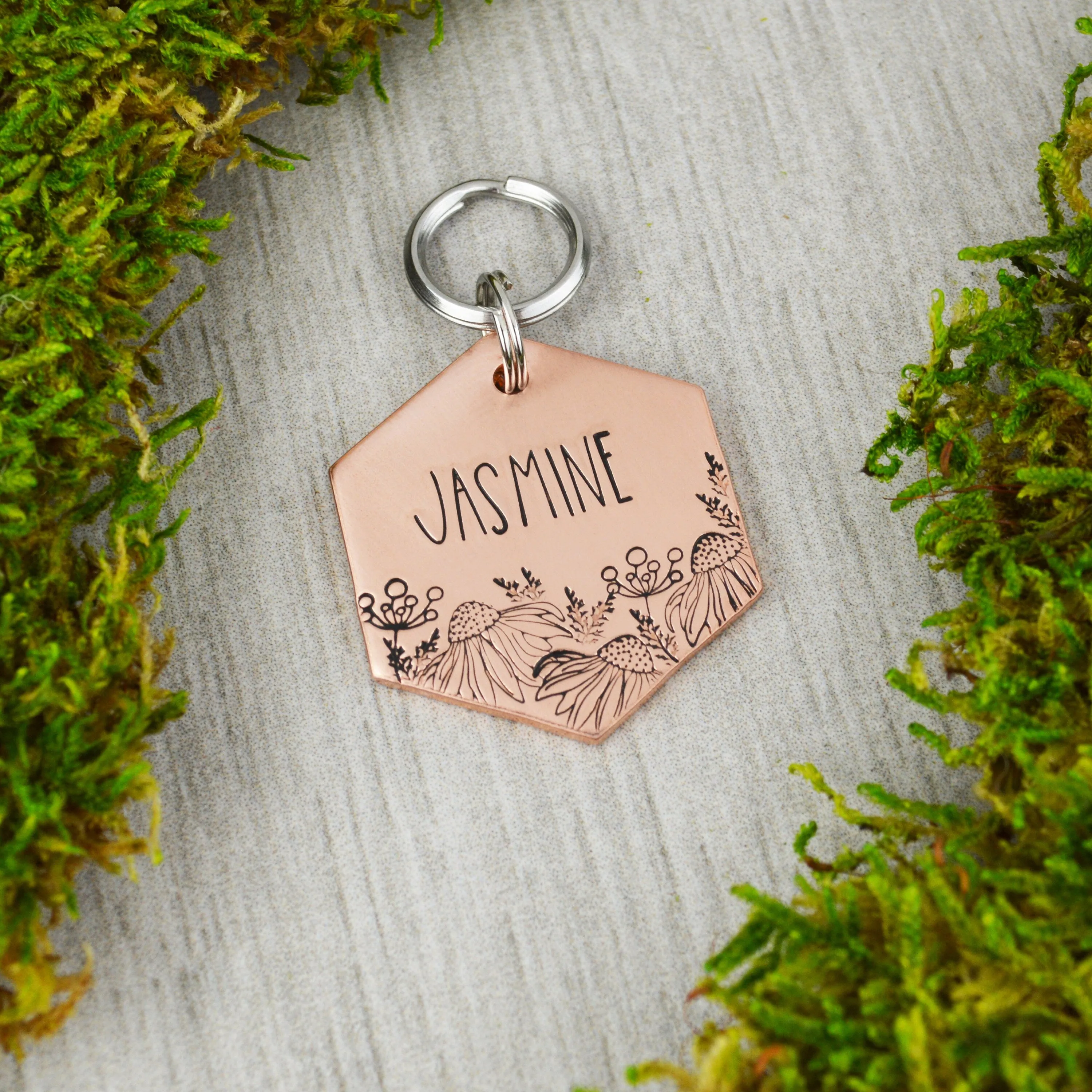 Wild Meadow Pet ID Tag