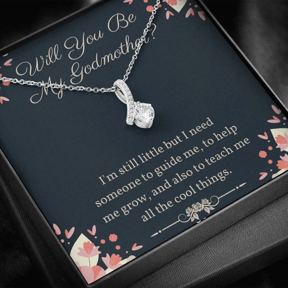 Will You Be My Godmother Necklace