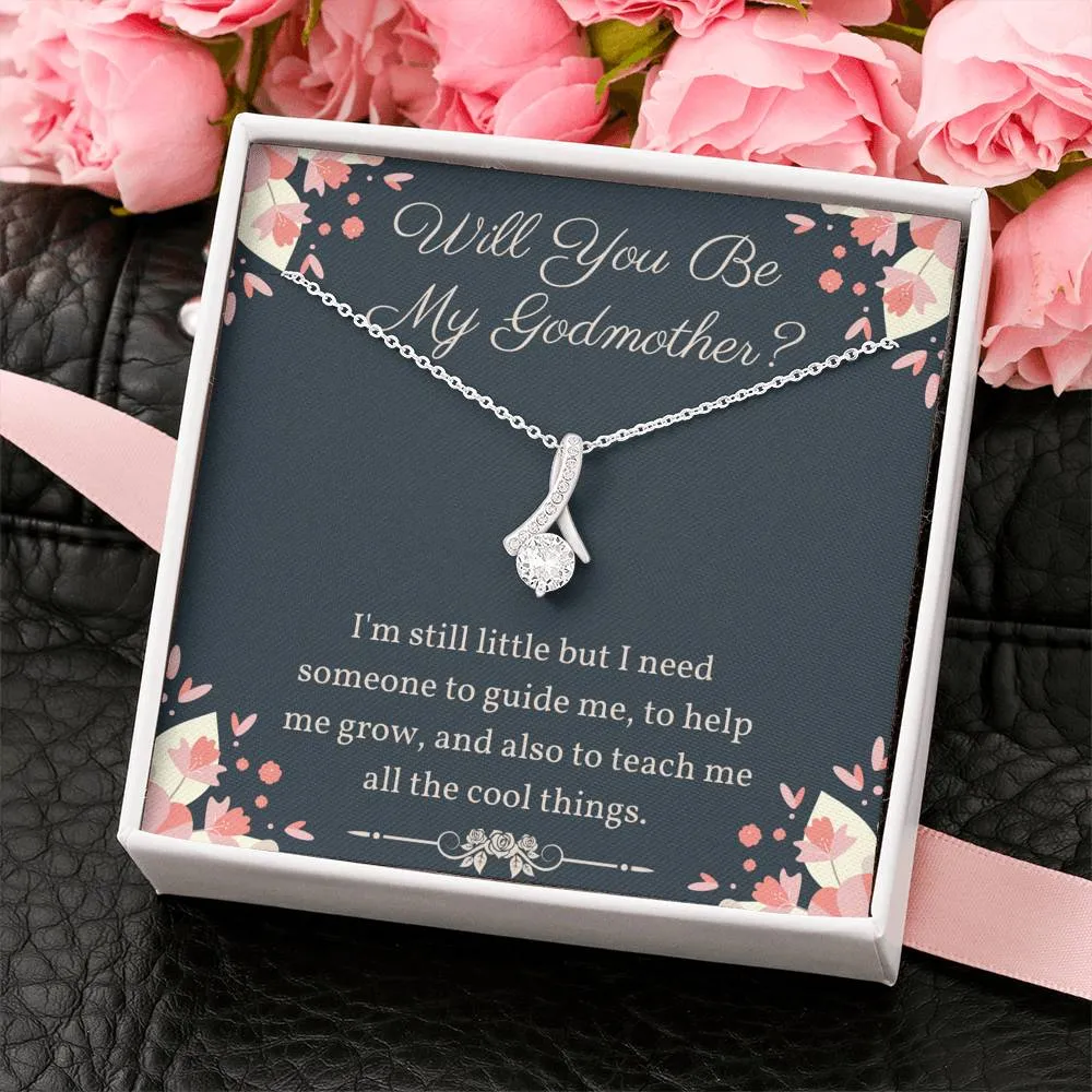 Will You Be My Godmother Necklace