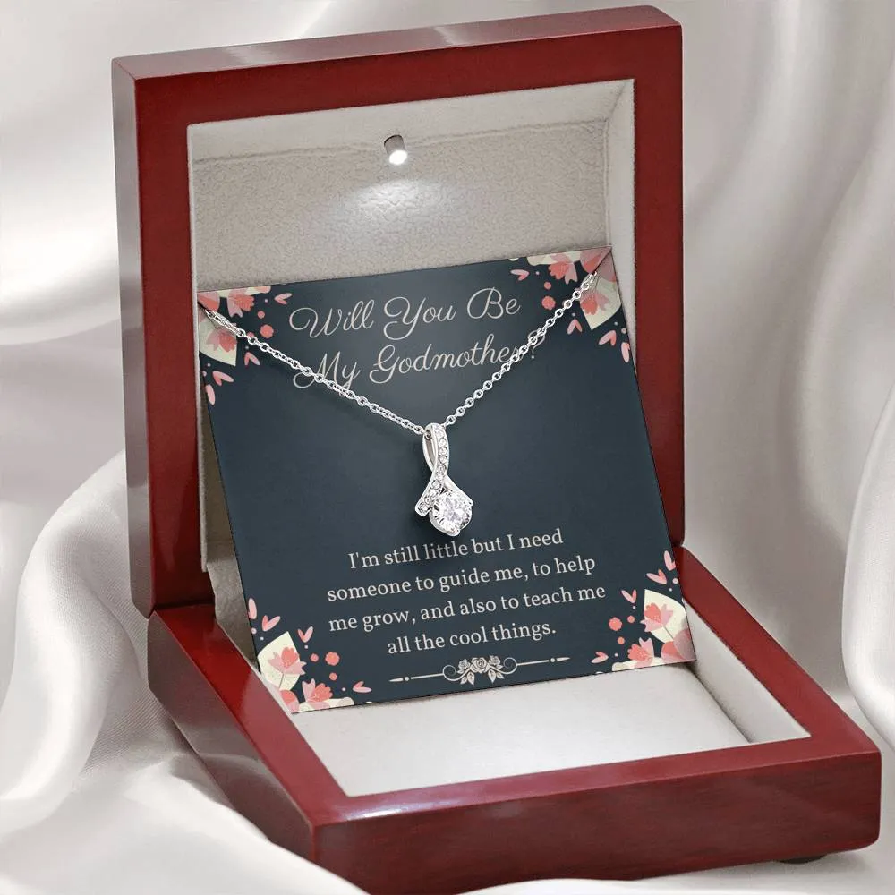 Will You Be My Godmother Necklace